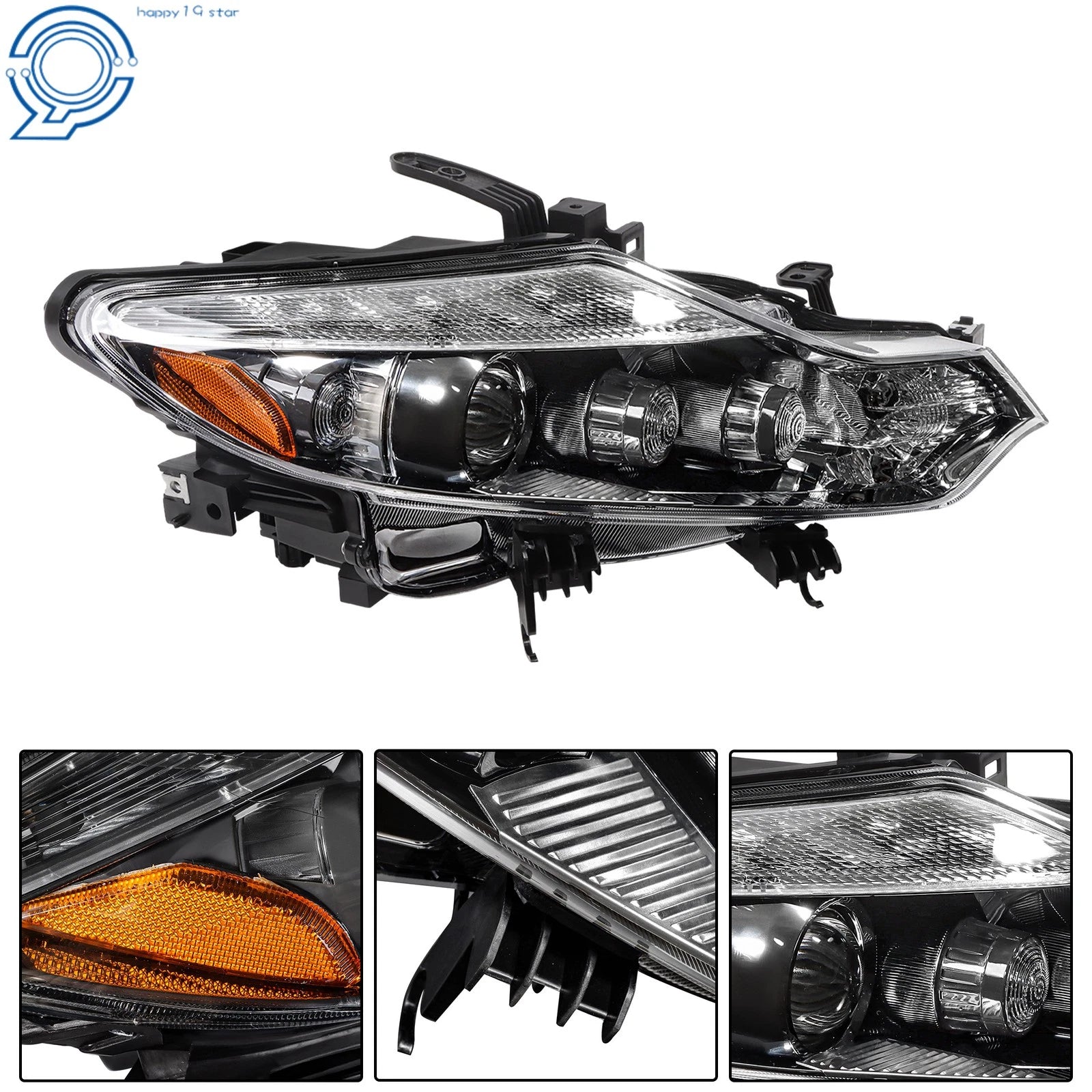 HID Headlight Assembly for Nissan Murano (2009–2014) Right Side