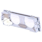 Chrome Instrument Holder with 2 Holes for Mazda MX-5 NB (1998-2005)