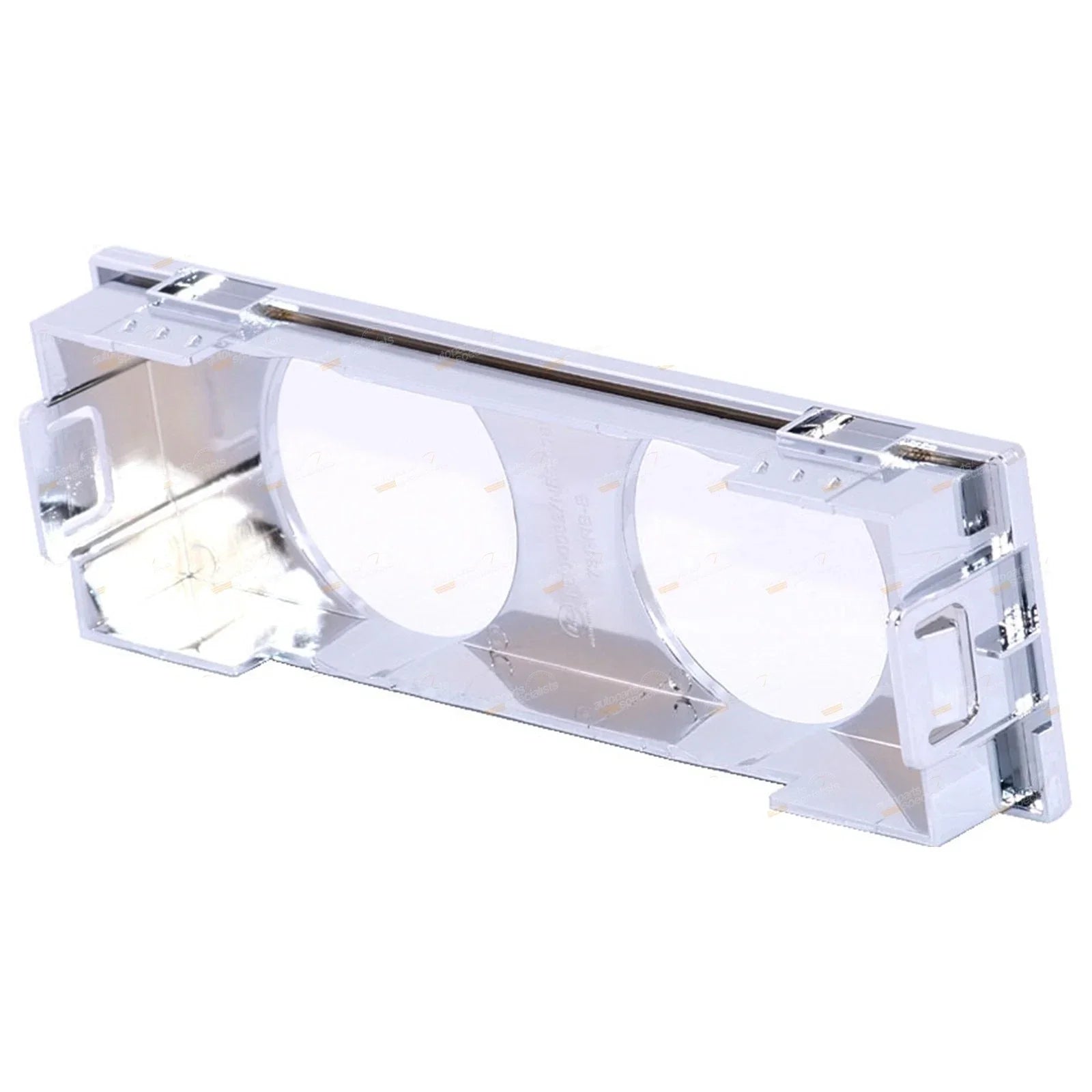 Chrome Instrument Holder with 2 Holes for Mazda MX-5 NB (1998-2005)