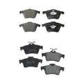 Hella Disc Brake Pads Kit for Mazda 3, Saab 9-3, 9-3X (2004–2014)