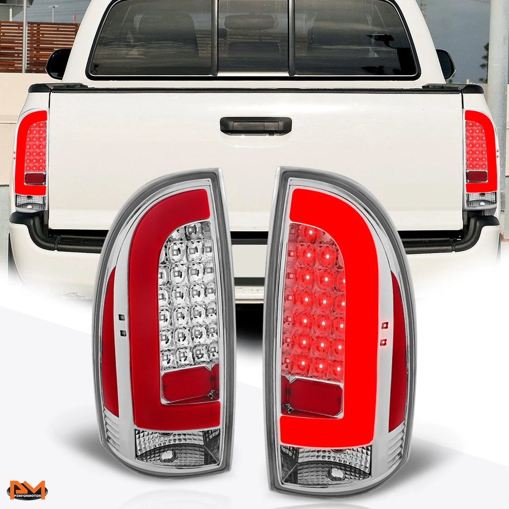 C-Bar LED DRL Sequential Turn Signal Projector Headlights for Silverado (2007–2014)