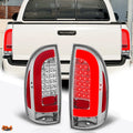 C-Bar LED DRL Sequential Turn Signal Projector Headlights for Silverado (2007–2014)