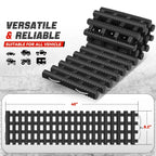 1 Pc Sand Snow Recovery Traction Tracks Mat for Cars Trucks (10 Ton, 40")
