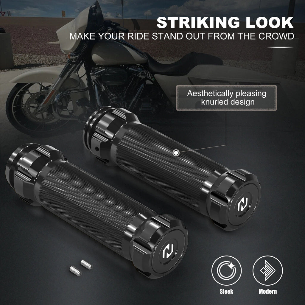 Handlebar Grips for Harley Road King FLHRXS (2017–2025) FLHR (2008–2022)
