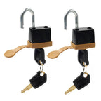 Fuel Cap Cover Lock & Padlock with 2 Keys for Caterpillar CAT