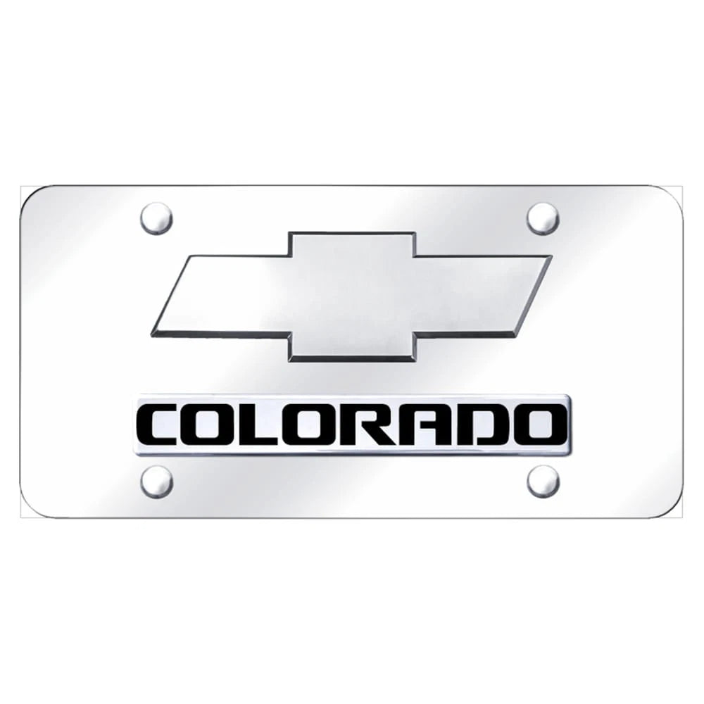 Dual Chrome New on Chrome Plate - Officially Licensed for Chevrolet Colorado