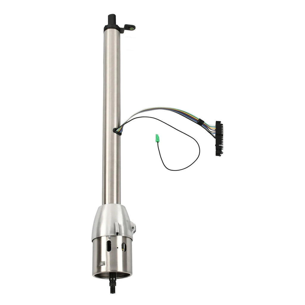 32" Stainless Steel Tilt Steering Column & Adapter for Universal Fit (No Key)