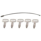 5 x Ignition Keys for Kubota Excavator Loader Generator