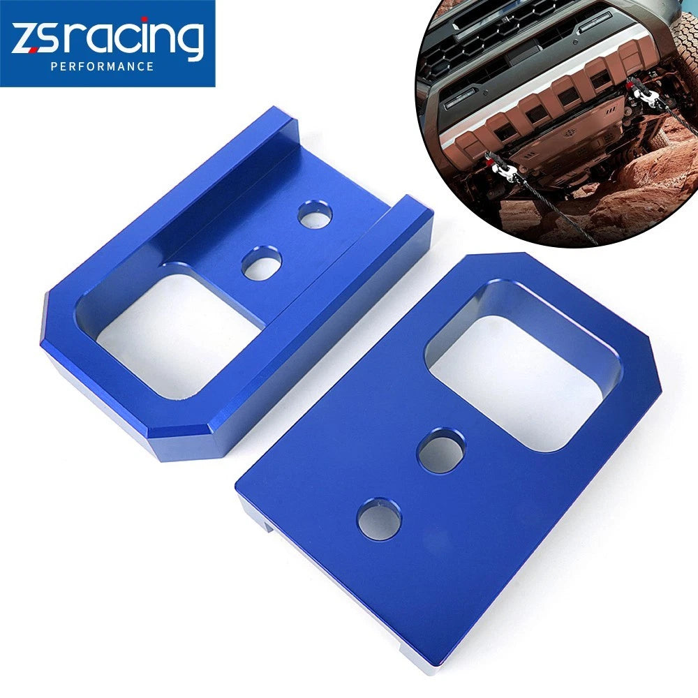 2X Front Tow Hooks for Tacoma (2024–2026) 4Runner (2025–2026) Left & Right Blue