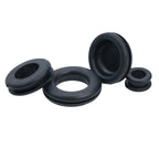 125Pcs Rubber Wiring Grommet Assortment Kit for Universal Applications