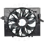 Radiator Cooling Fan Assembly for BMW 525i 530xi 528i xDrive (2006–2009)