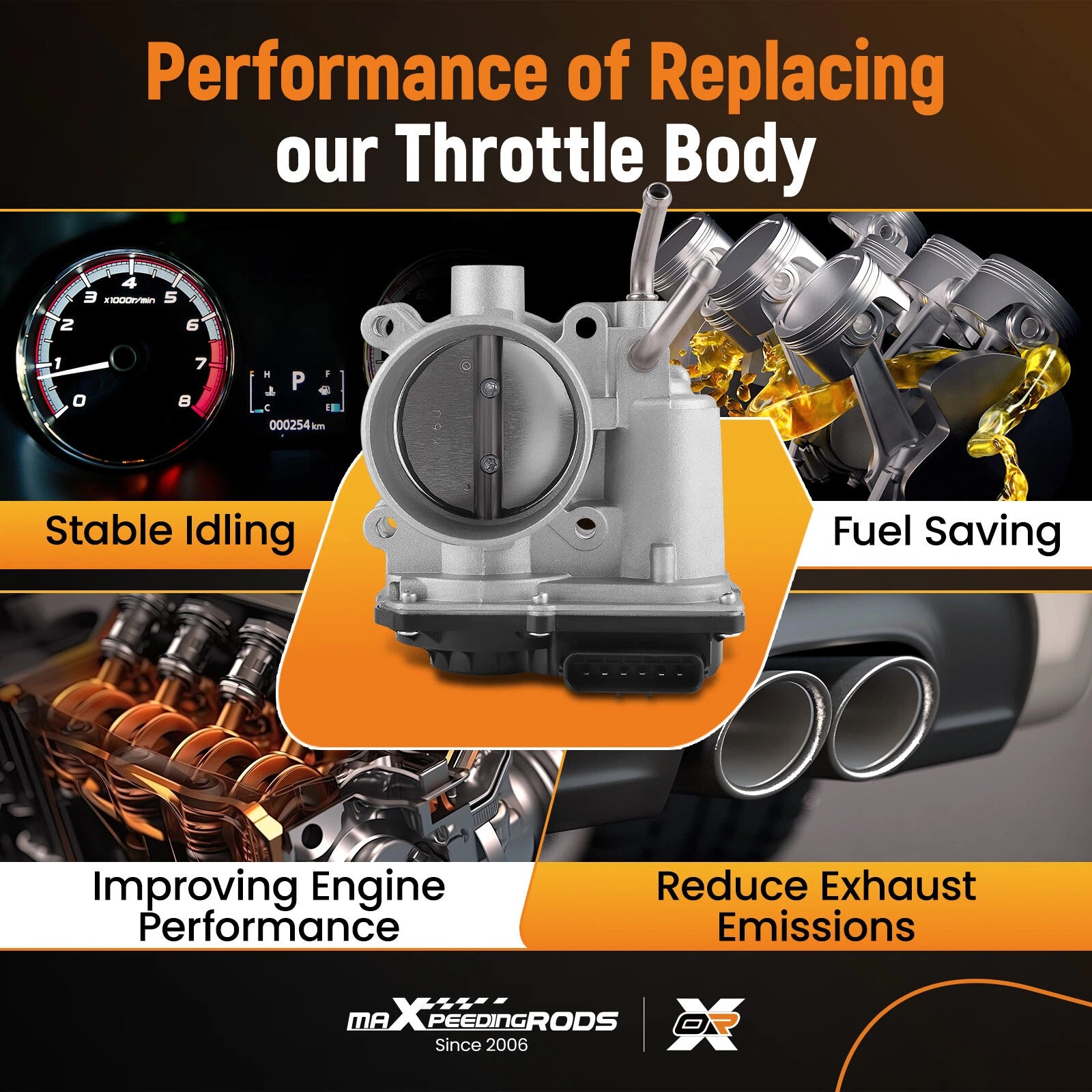 Throttle Body for Hyundai Elantra (2011-2016) 1.8L 2.0L