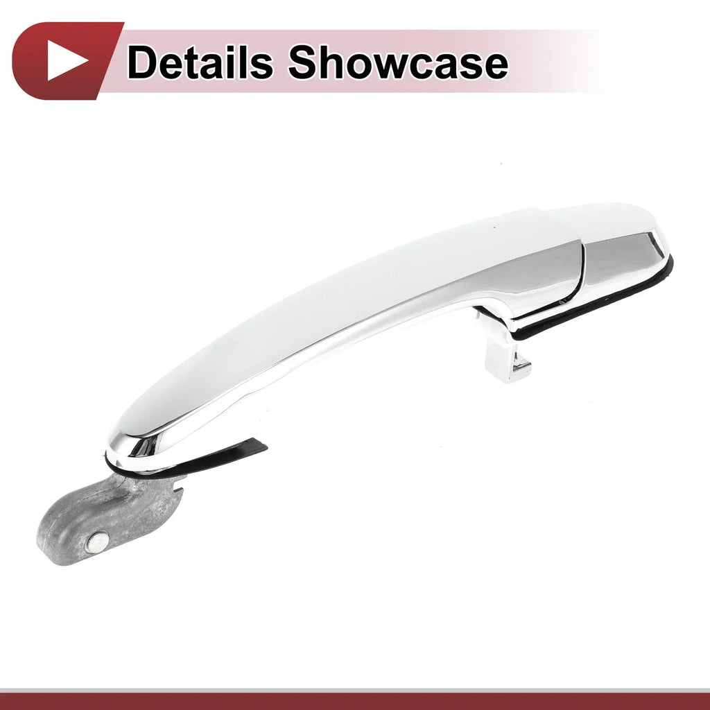 Car Door Handle Grip for Hyundai Tucson Front Right (2016-2023) Silver Tone