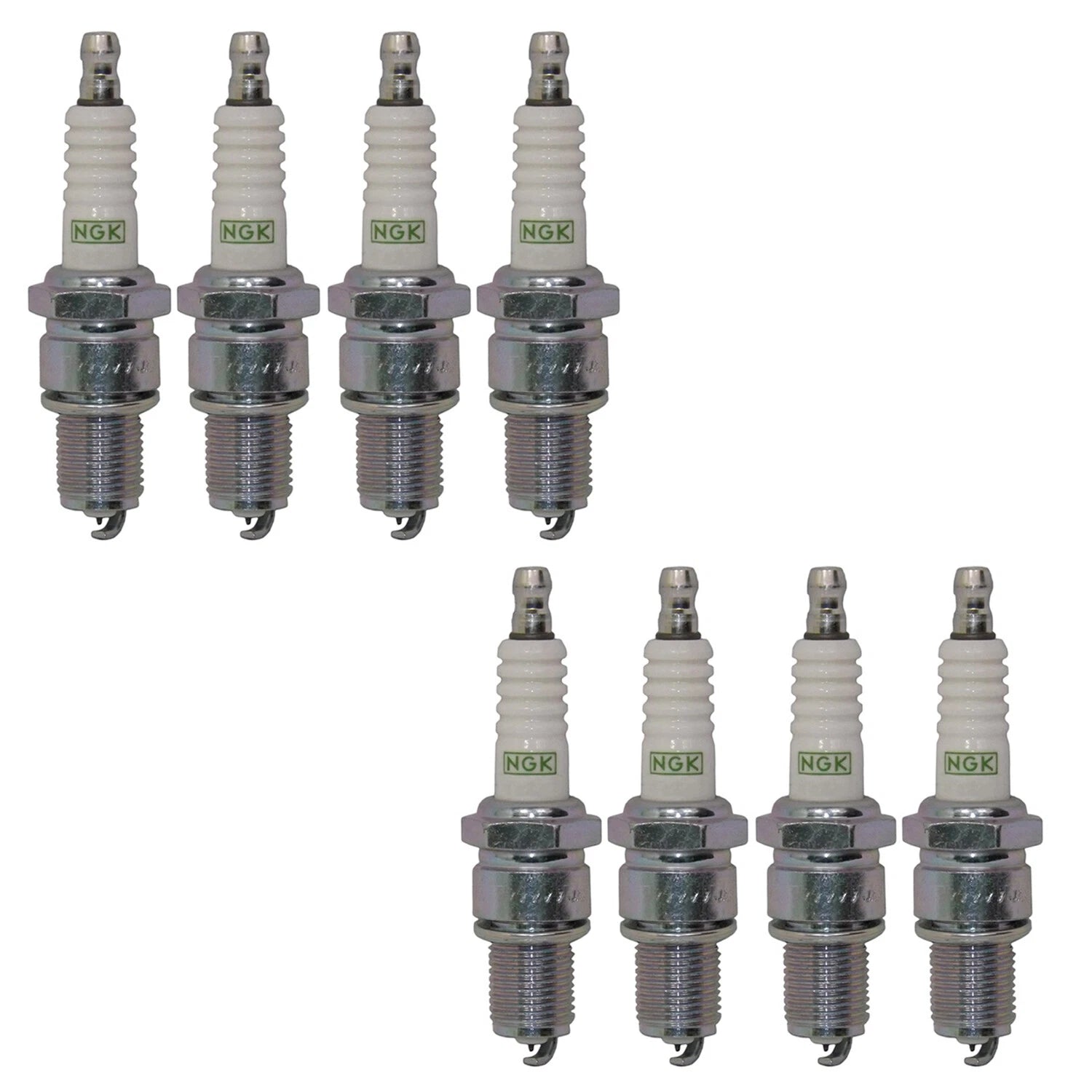 Set of 8 NGK G-Power Platinum Spark Plugs for Maserati Morgan L4 V8