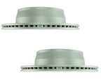 Set of 2 Bosch QuietCast Disc Brake Rotors for Cadillac Chevrolet GMC
