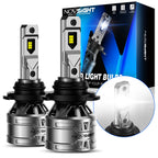 2X HB3 9005 LED Headlight Bulbs for 13000LM White