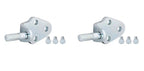 Windshield Slide Arm Pivot Brackets Replacement with Rivets for 1932 Ford 5-Window Coupe