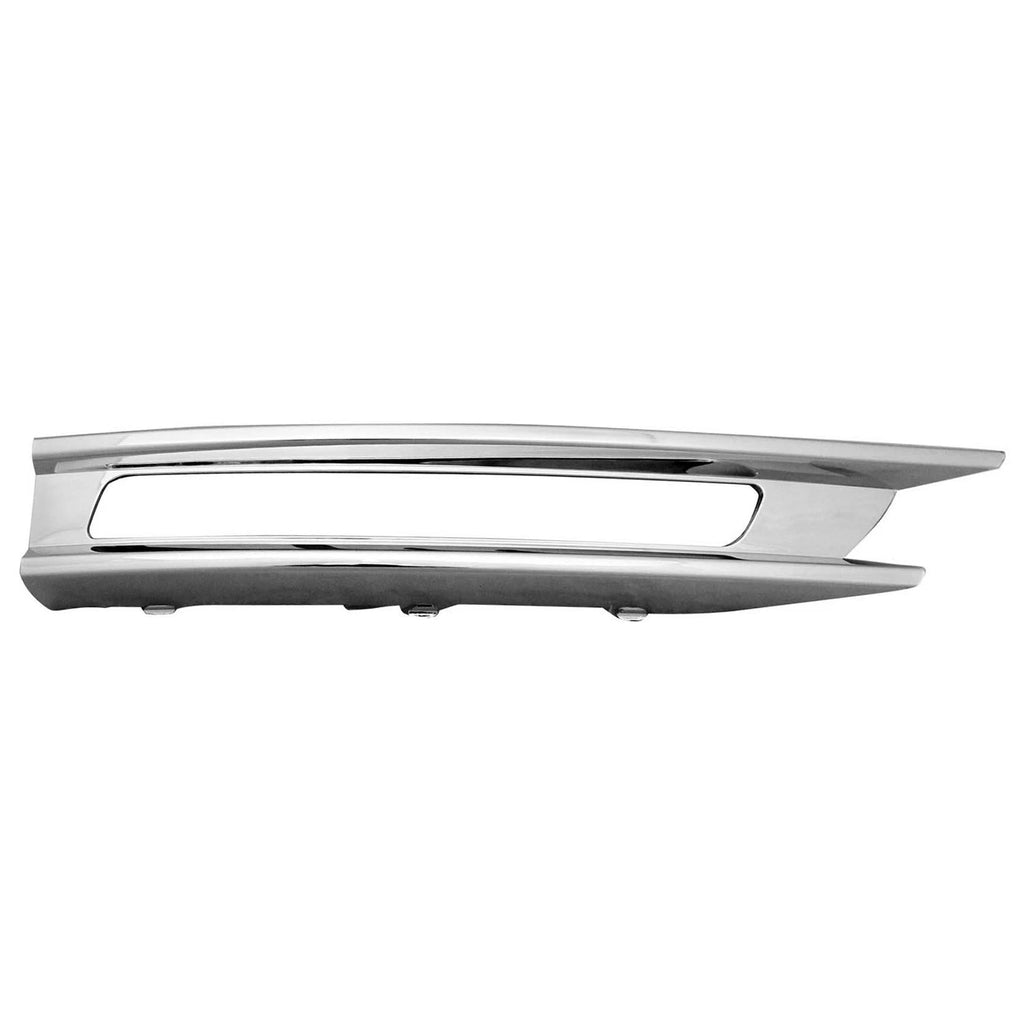 Fog Light Trim Ring Replacement Chrome ABS Front Passenger Side for Ford