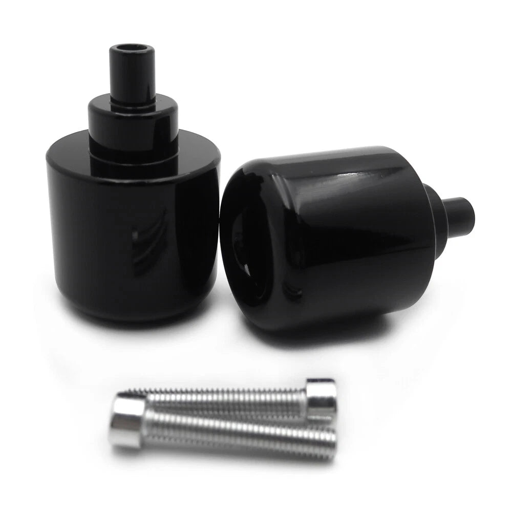 Black Bar Ends for Honda CBR600, VFR800, CB919, 900RR, 929RR, 954RR, VTR, RC51, GL1800