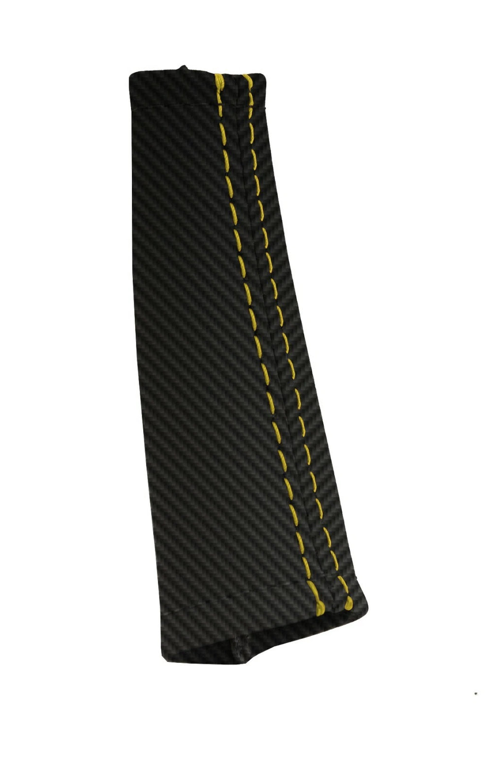 Carbon Fiber E Brake Cover for Nissan Skyline R33 (1993–1998) Yellow Stitch