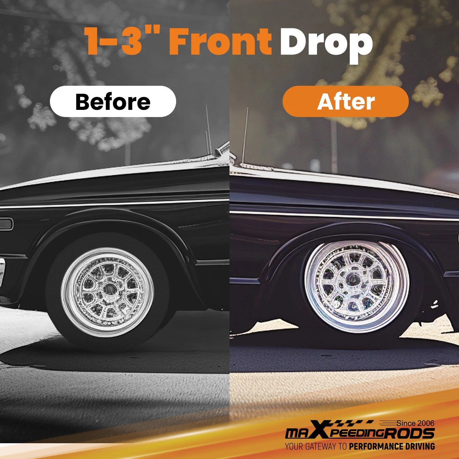 Drop Keys for Ford F150 4WD (1997–2003) 1-3" Torsion Bar Lowering
