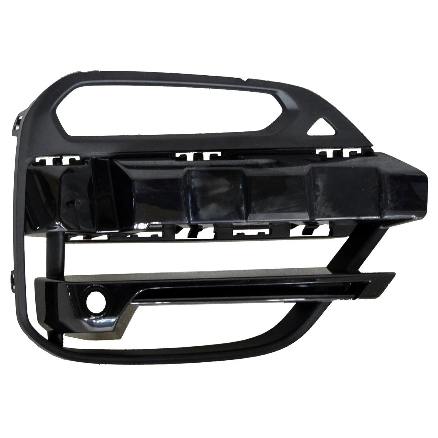Replacement Black ABS Front Passenger Lower Bumper Cover Grille for Toyota
