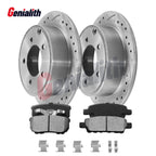 262mm Rear Brake Rotors & Pads for Dodge Avenger Caliber Chrysler 200 Sebring