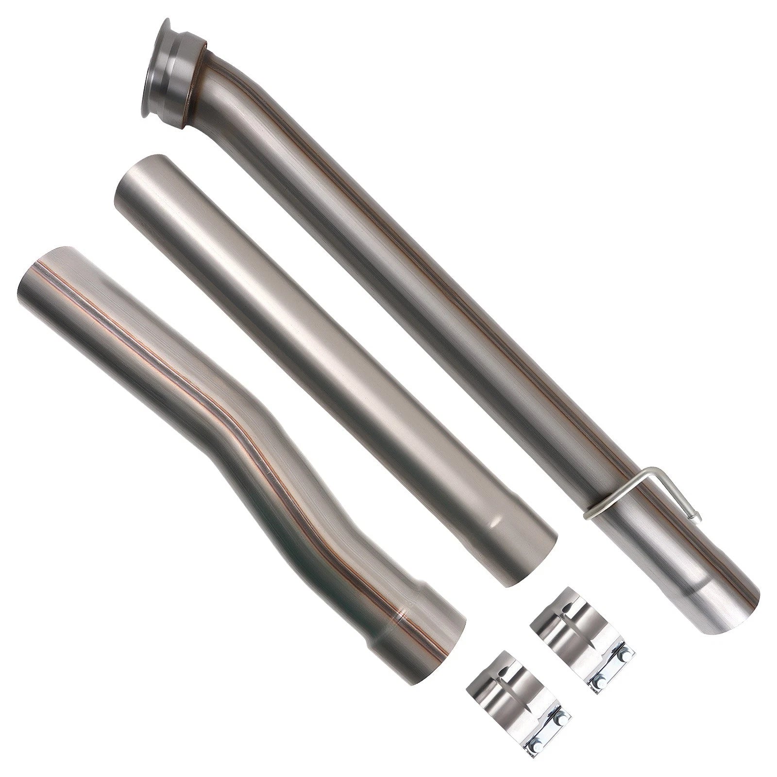 4" Exhaust Pipe Kit for Dodge Ram 2500/3500 2019–2024 T-409 Stainless Steel