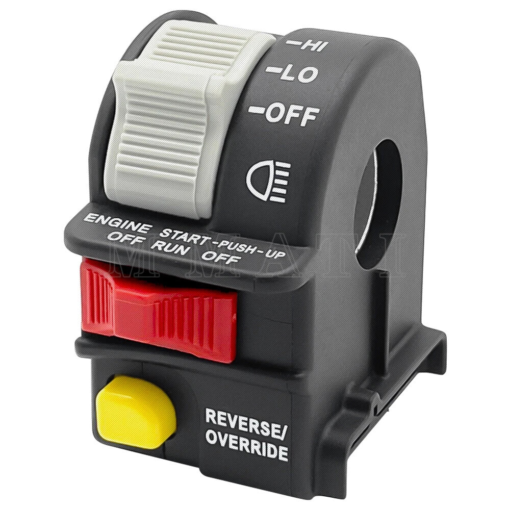 Left Handlebar Start Switch for Polaris Sportsman 335 400 500 Scrambler 400 500 (2000–2008)
