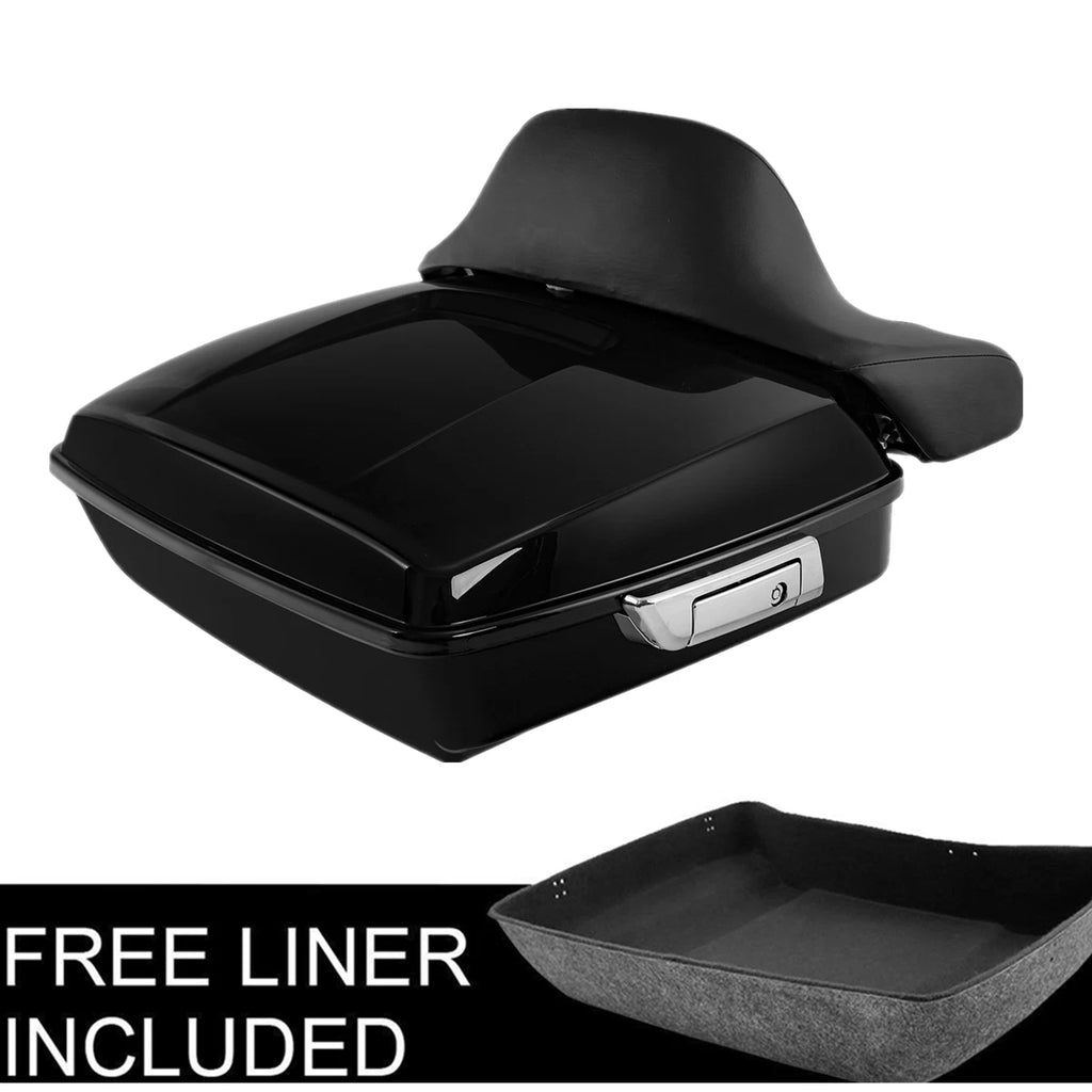 Trunk Backrest Pad for Harley Touring Street Road King Glide (2014–2026)