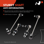 Set of 4 Sway Bar Links for BMW E60 525i 530i 545i 550i (2004–2007)