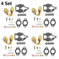 4X Carburetor Kit & Float Parts for Zenith Wisconsin VH4D VHD TJD THD AHH