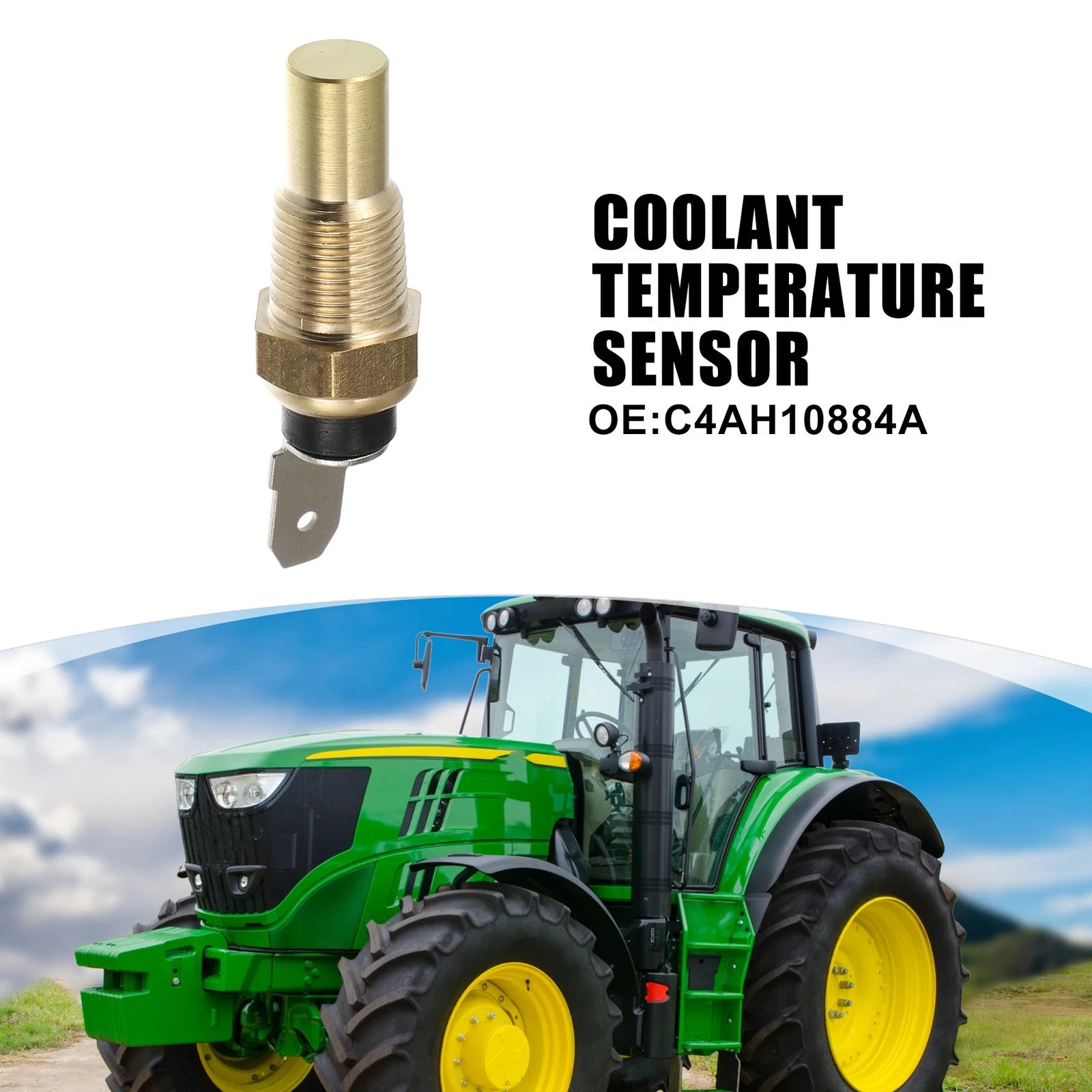 C4AH10884A Engine Coolant Temperature Sensor for Ford Tractor (2000–3000)