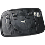 Right Side Heated Convex Mirror Glass for Toyota Prius (2004–2009)