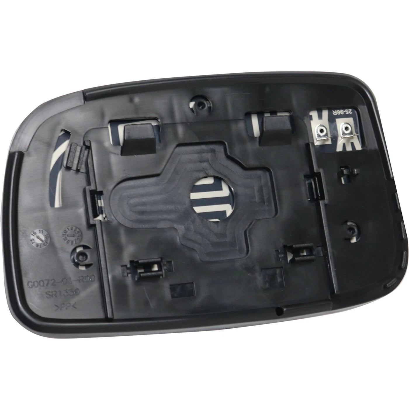 Right Side Heated Convex Mirror Glass for Toyota Prius (2004–2009)