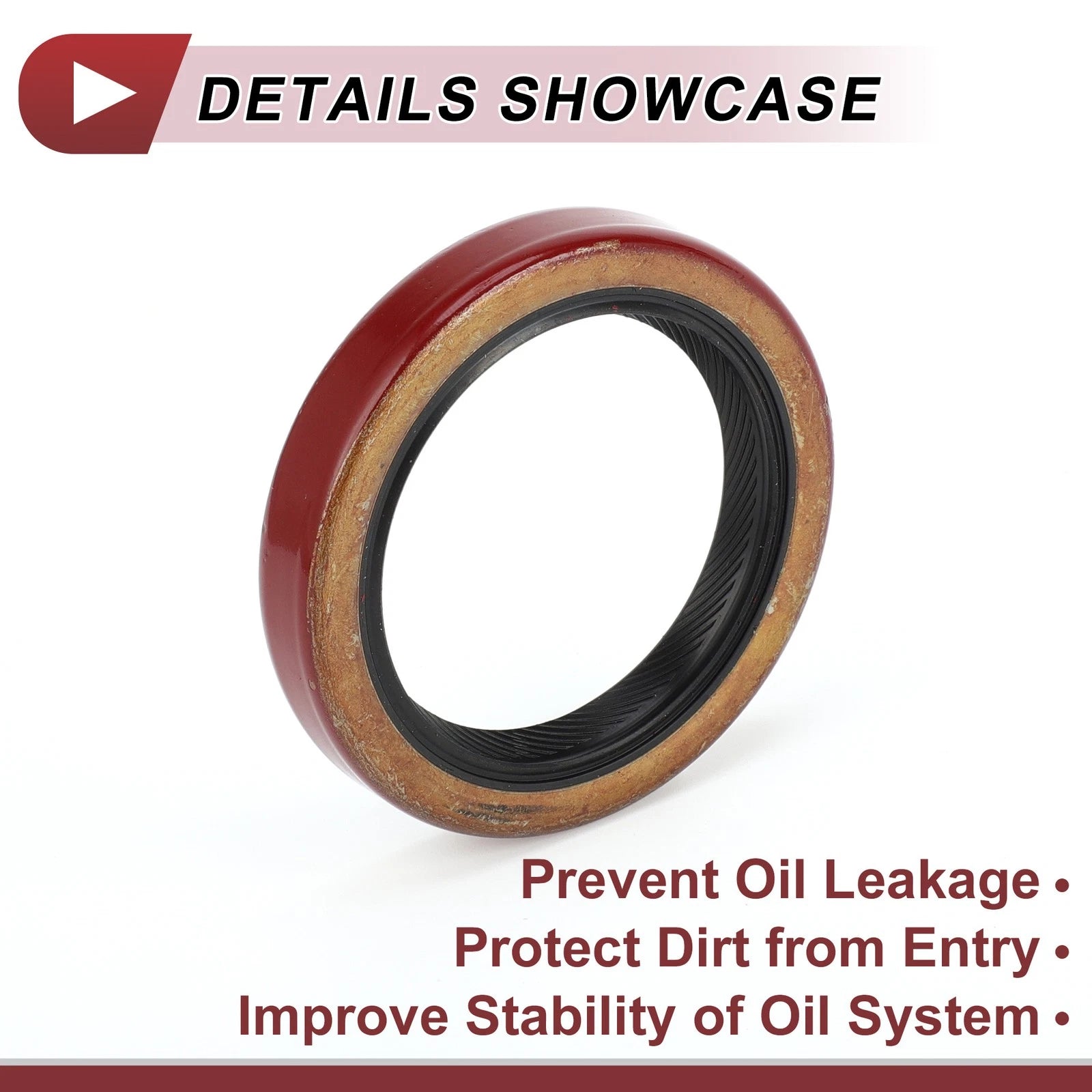 1 Pc Front Crankshaft Oil Seal for Chevrolet GMC (No. 10243247)