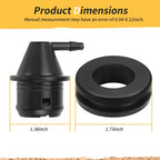Fuel Tank Vent & Insulation Grommet for Club Car DS Precedent (1992–2015)