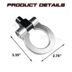 Silver Tow Hook Ring for Honda Fit Acura TL (2006-2008)