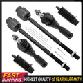 Set of 6 Front Tie Rod Ends for Chevy Malibu Pontiac G6 Saturn Aura (2004–2012)