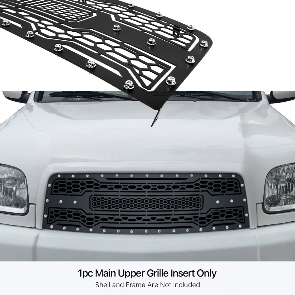 Stainless Steel Black Grille Insert for Toyota Tundra (2003-2006)