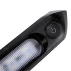 Dual LED Bug Light for Awning (12V) - Amber/White Switch - Black