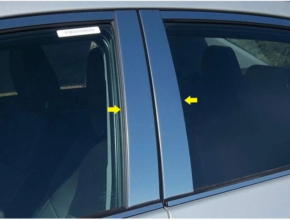 4pc. Luxury FX Chrome Pillar Post Trim For 2014-2019 Toyota Corolla