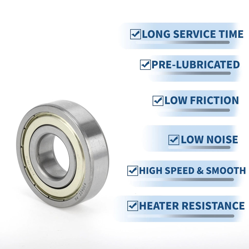 6306ZZ Deep Groove Ball Bearing for Scooter Skateboard Wheel (30x72x19mm)