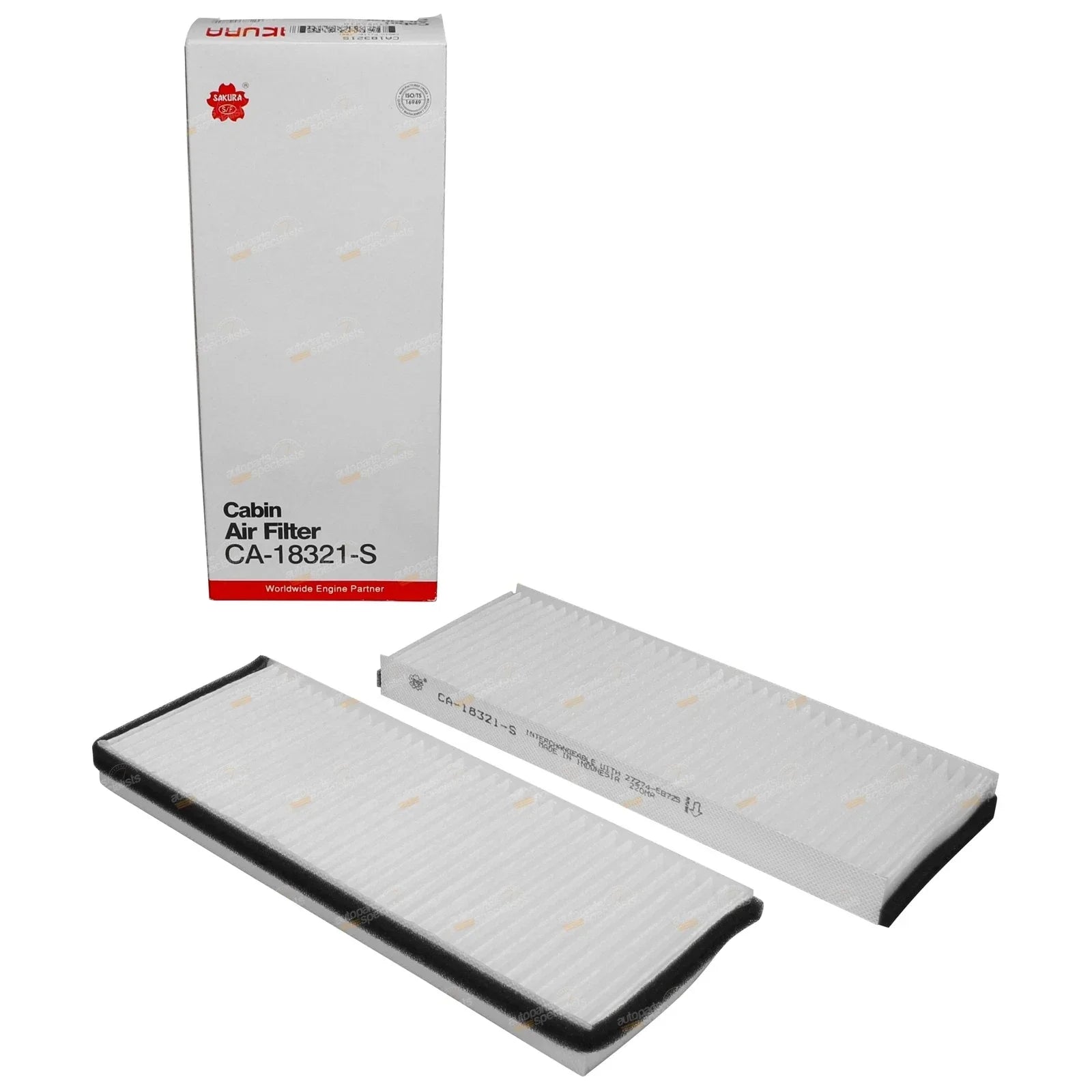 Cabin Air Filter 4cyl 2.5L for Nissan Navara D40