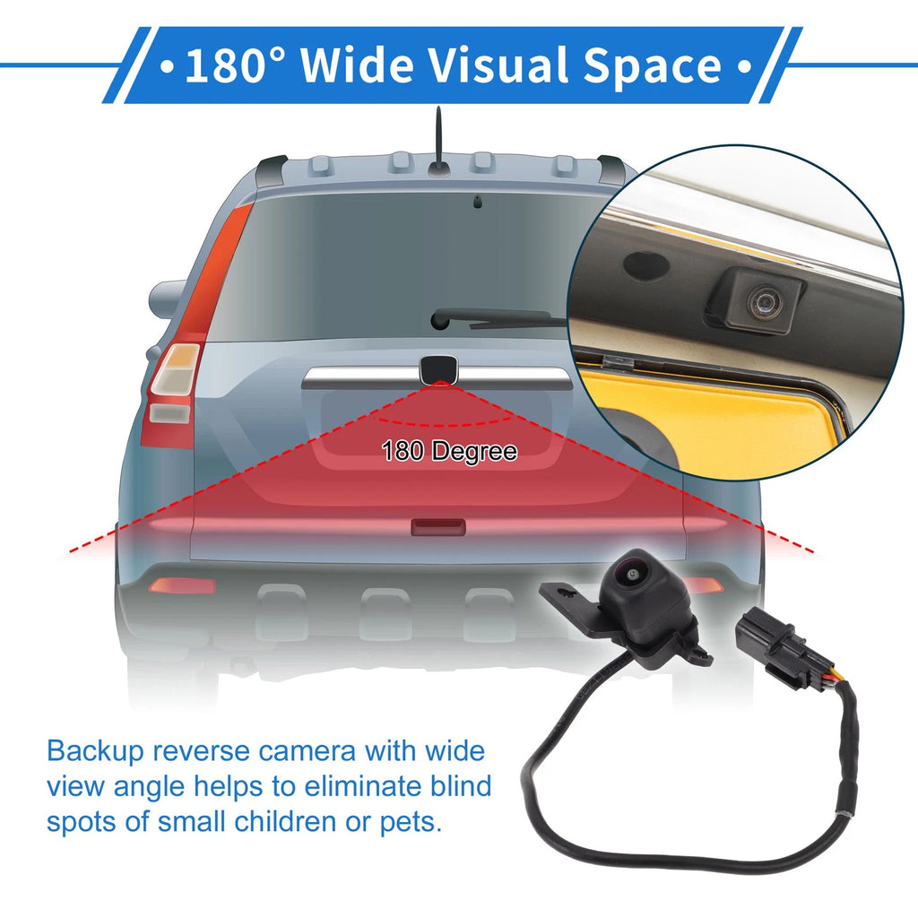 Rear View Camera for Hyundai Tucson IX35 (2018) 120-180°
