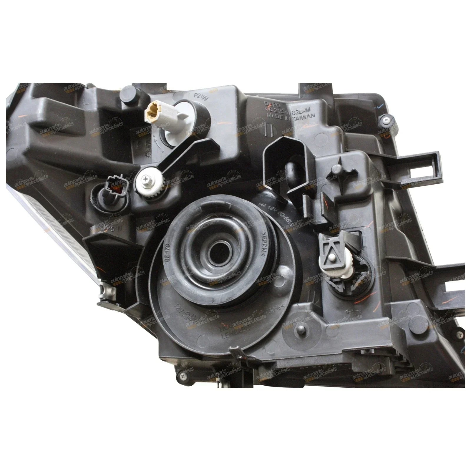LH+RH Headlight for Nissan Navara D40 (2008-2008)