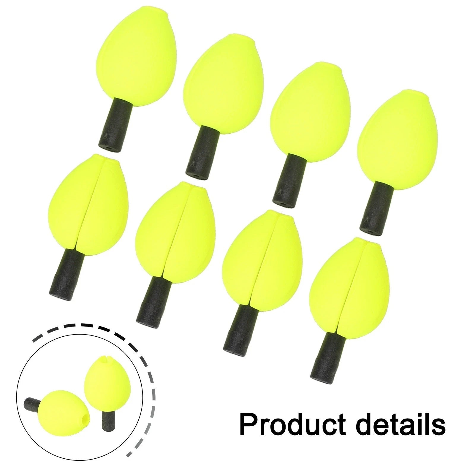 8pcs EVA Fishing Floats for Adjustable Buoyancy (2023)