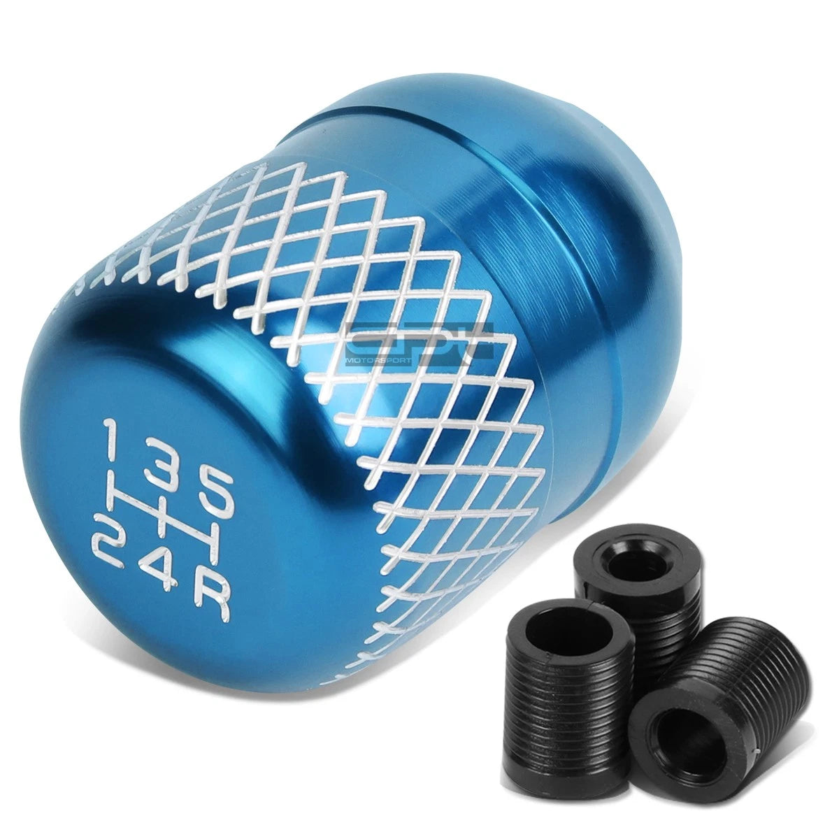 5-Speed MT Transmission Shift Knob for JDM Vehicles (Light Blue)