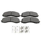 Set of 4 Akebono ProACT Front Ceramic Brake Pads for Dodge Ram 2500 3500 (2019–2022)