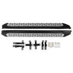 Set of 2 Nerf Bars Running Boards for Toyota Highlander (2014–2019) Black